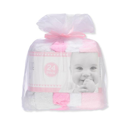 maryjane & buster washcloth set