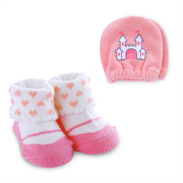 child of mine mitten and bootie set