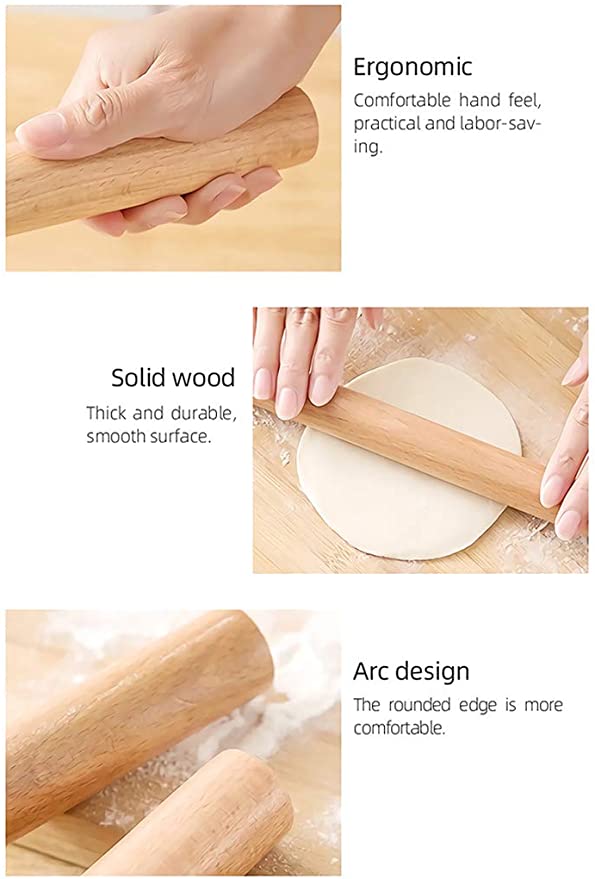 Beech Wooden Rolling Pin