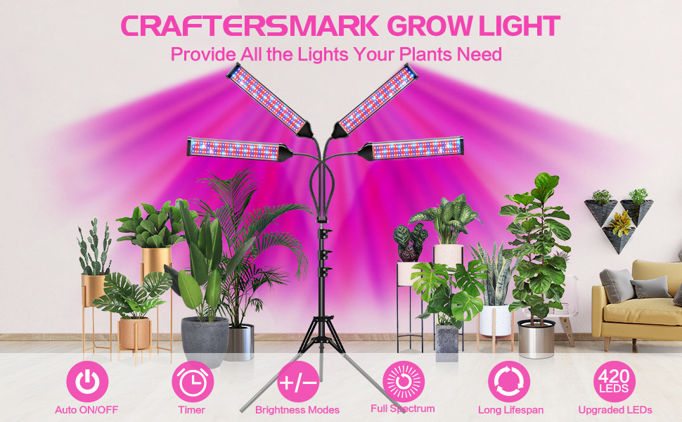 Craftersmark LED Grow Lights