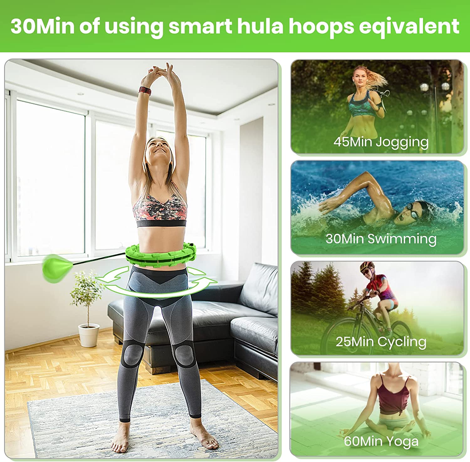 Weighted Exercise Hula Hoop