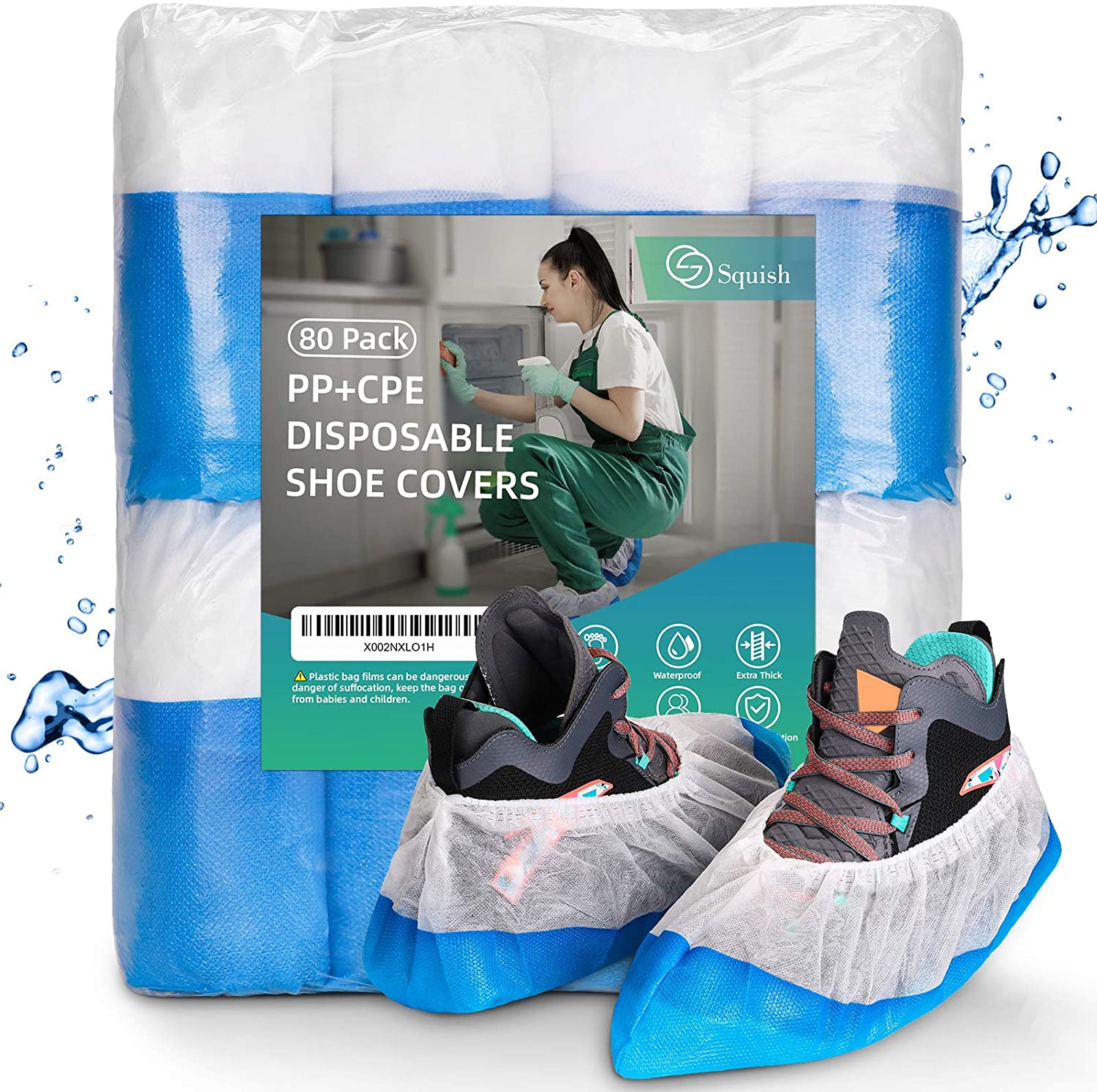 squish disposable shoe covers