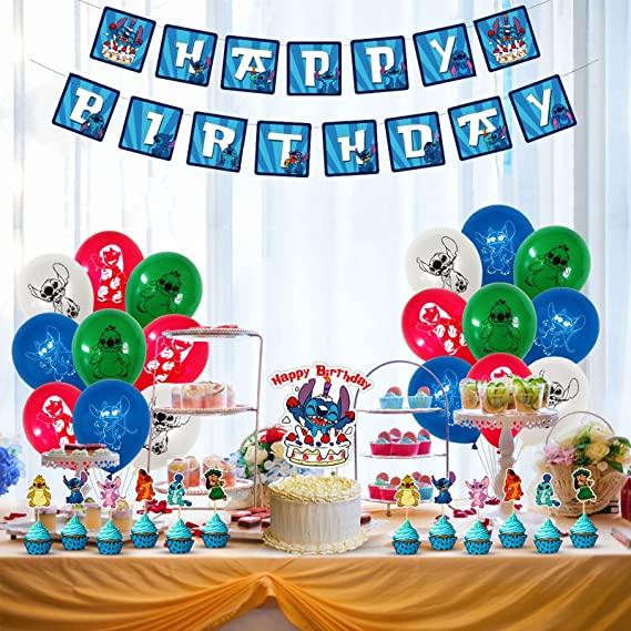 lilo & stitch birthday decorations