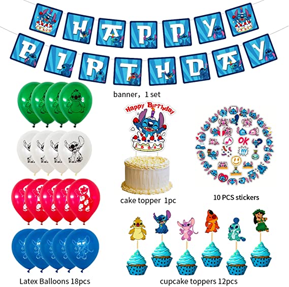 Lilo & Stitch Birthday Decorations