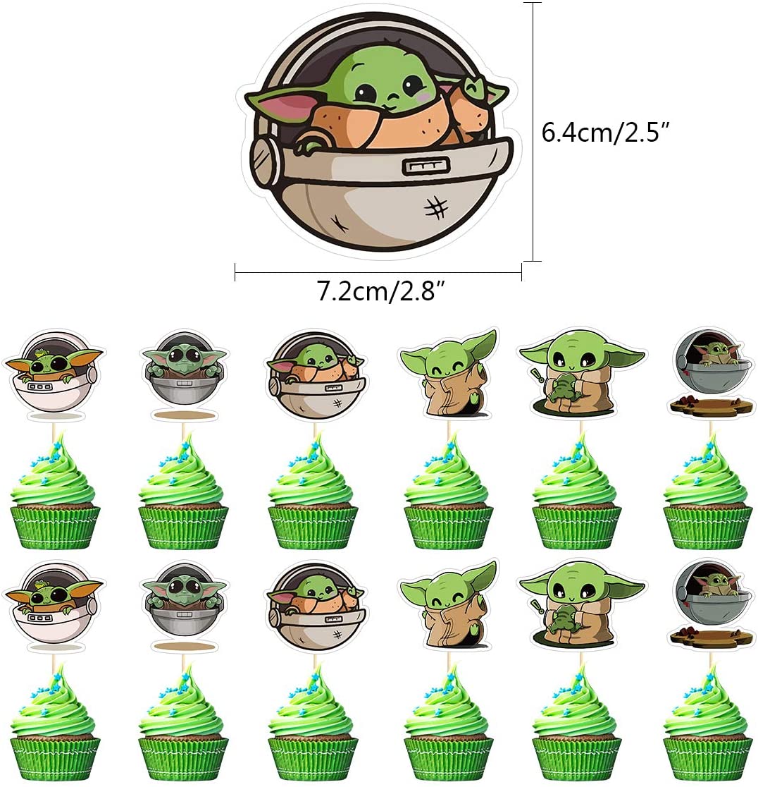 Baby Yoda Birthday Decorations