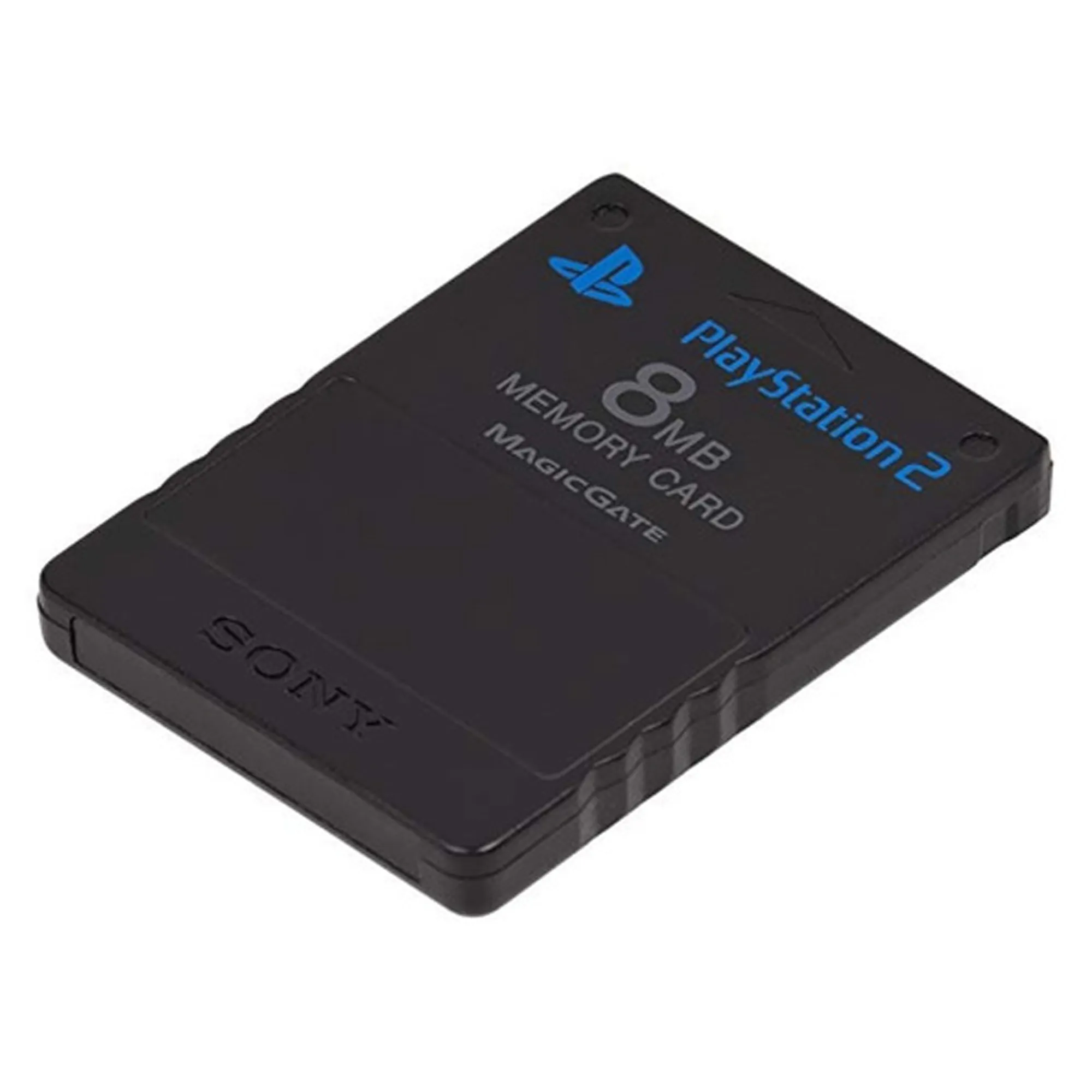 Original PlayStation 2 Memory Card Black | 8MB PS2 Accessory