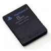 Original PlayStation 2 Memory Card Black | 8MB PS2 Accessory