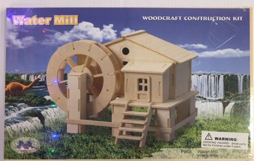 Water Mill Wooden 3-D Puzzle
