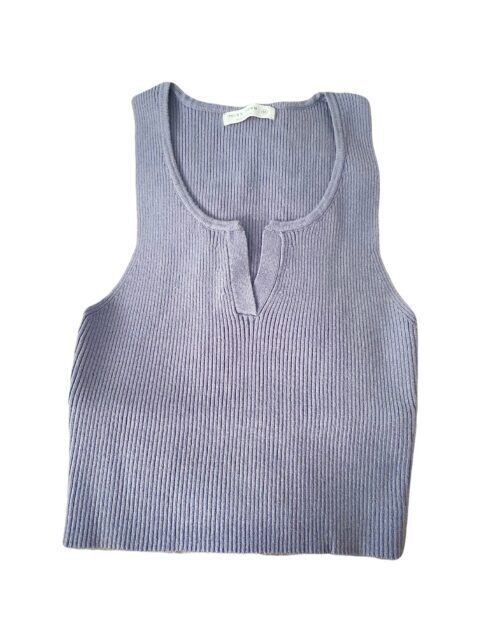 Ribbed Knit Crop Top