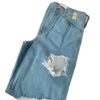 Medium Stone Wide Leg Jeans