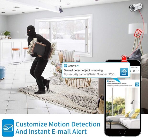 A-zone Home Security Camera System