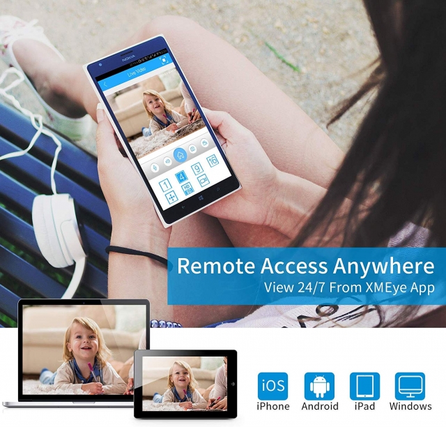 A-zone Home Security Camera System