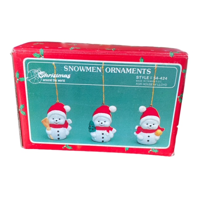 Snowmen Ornaments