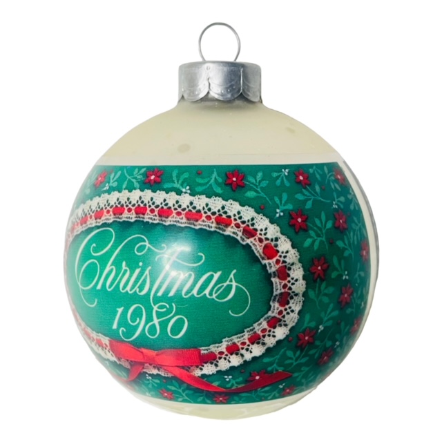 Hallmark Glass Friendship Ornament