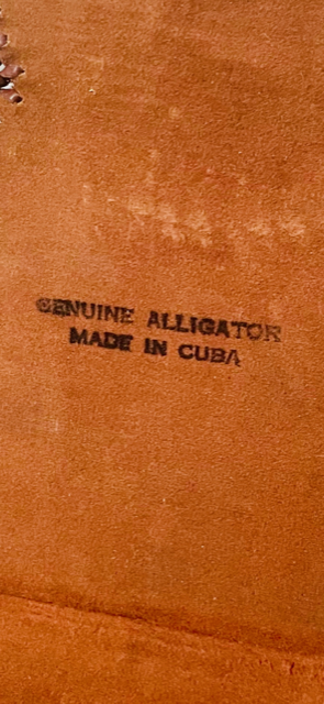 Vintage Genuine Alligator Handbag
