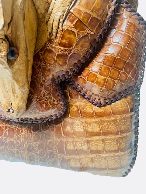 Vintage Genuine Alligator Handbag