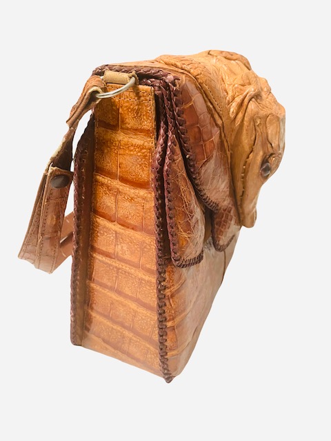 Vintage Genuine Alligator Handbag