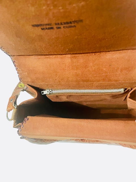 Vintage Genuine Alligator Handbag