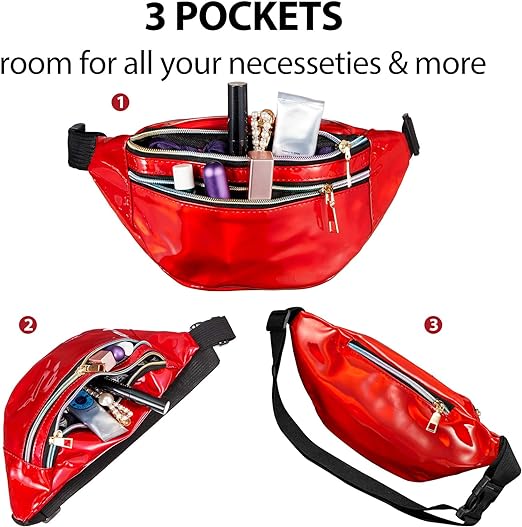 Women's Holographic Fanny Pack