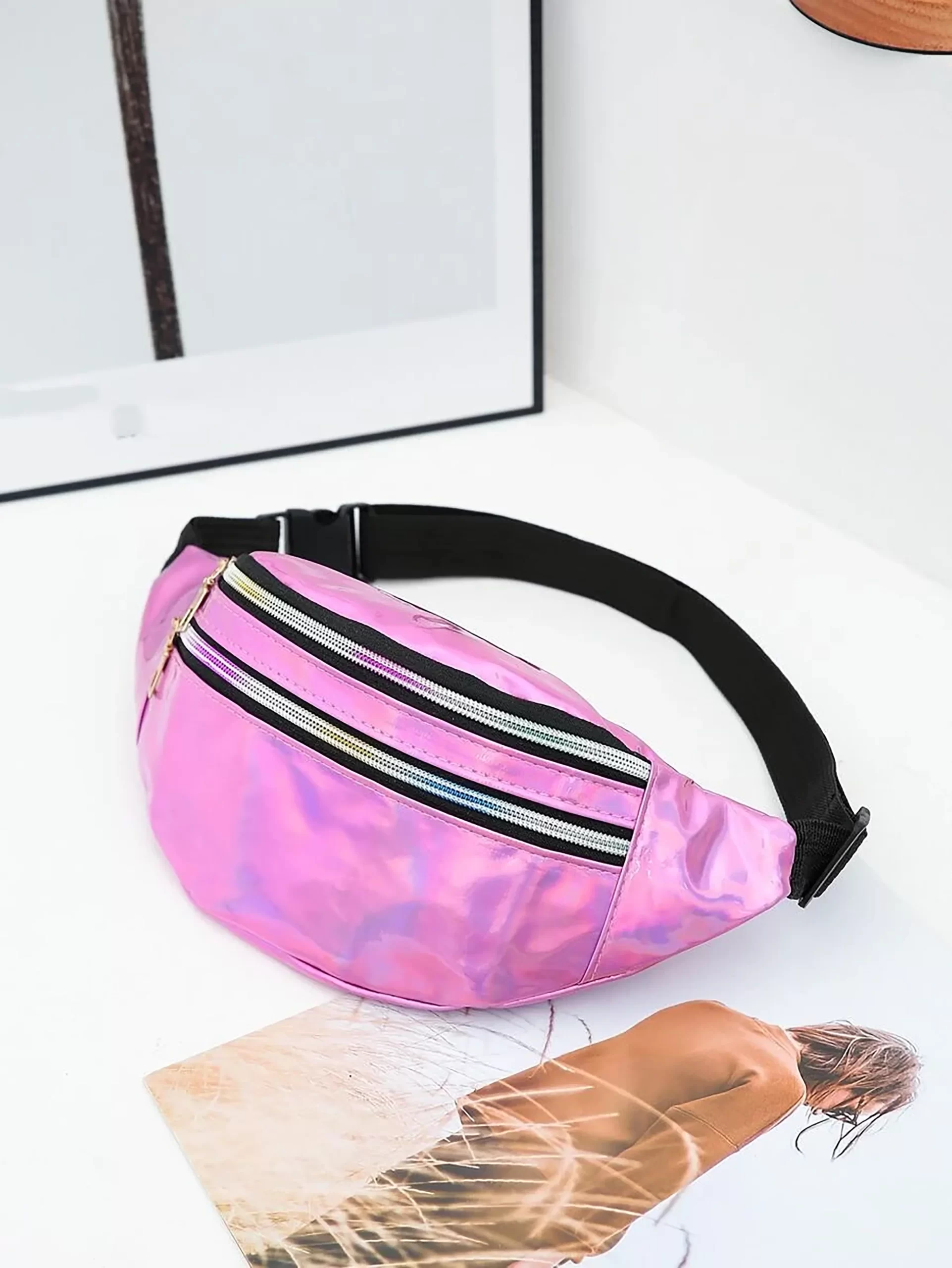 Women's Holographic Fanny Pack