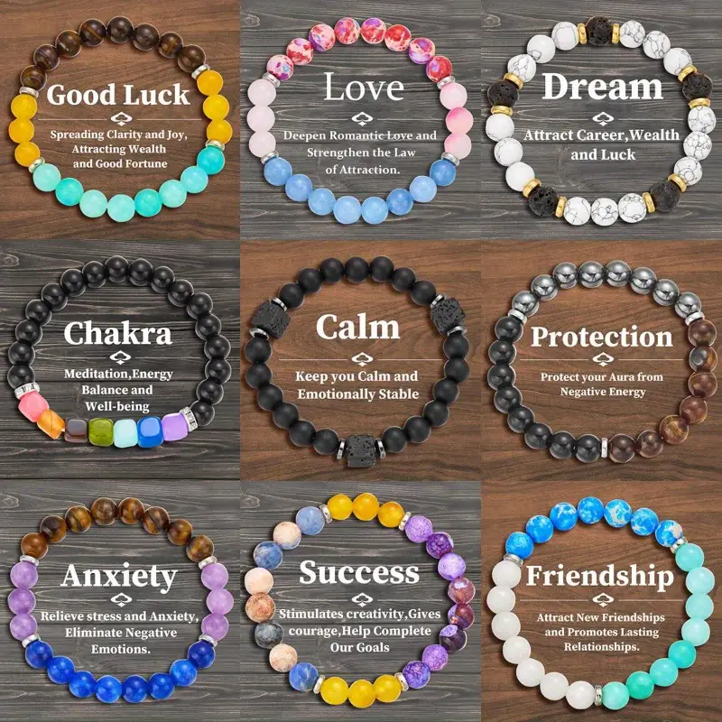 Natural Stone Symbolic Bracelets