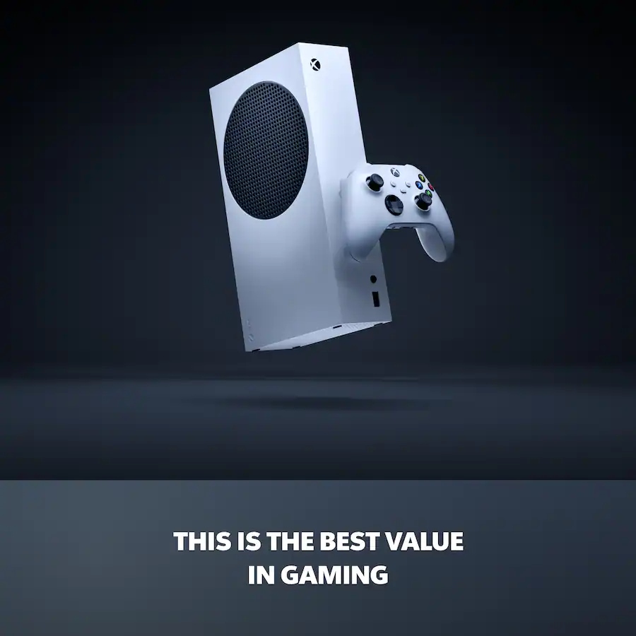 Microsoft Xbox Series S All-Digital Console | 512GB SSD