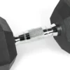 102 CAP Rubber Hex Dumbbell | Strength Training Weights