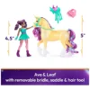 Unicorn Academy Ava & Leaf Ride-On Unicorn Set