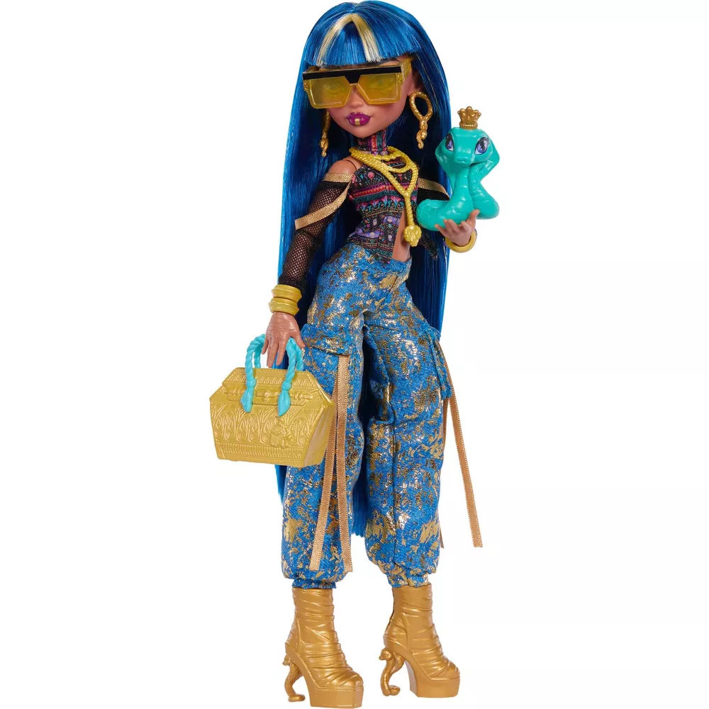 cleo4 Monster High Cleo De Nile Doll with Pet Hissette & Accessories