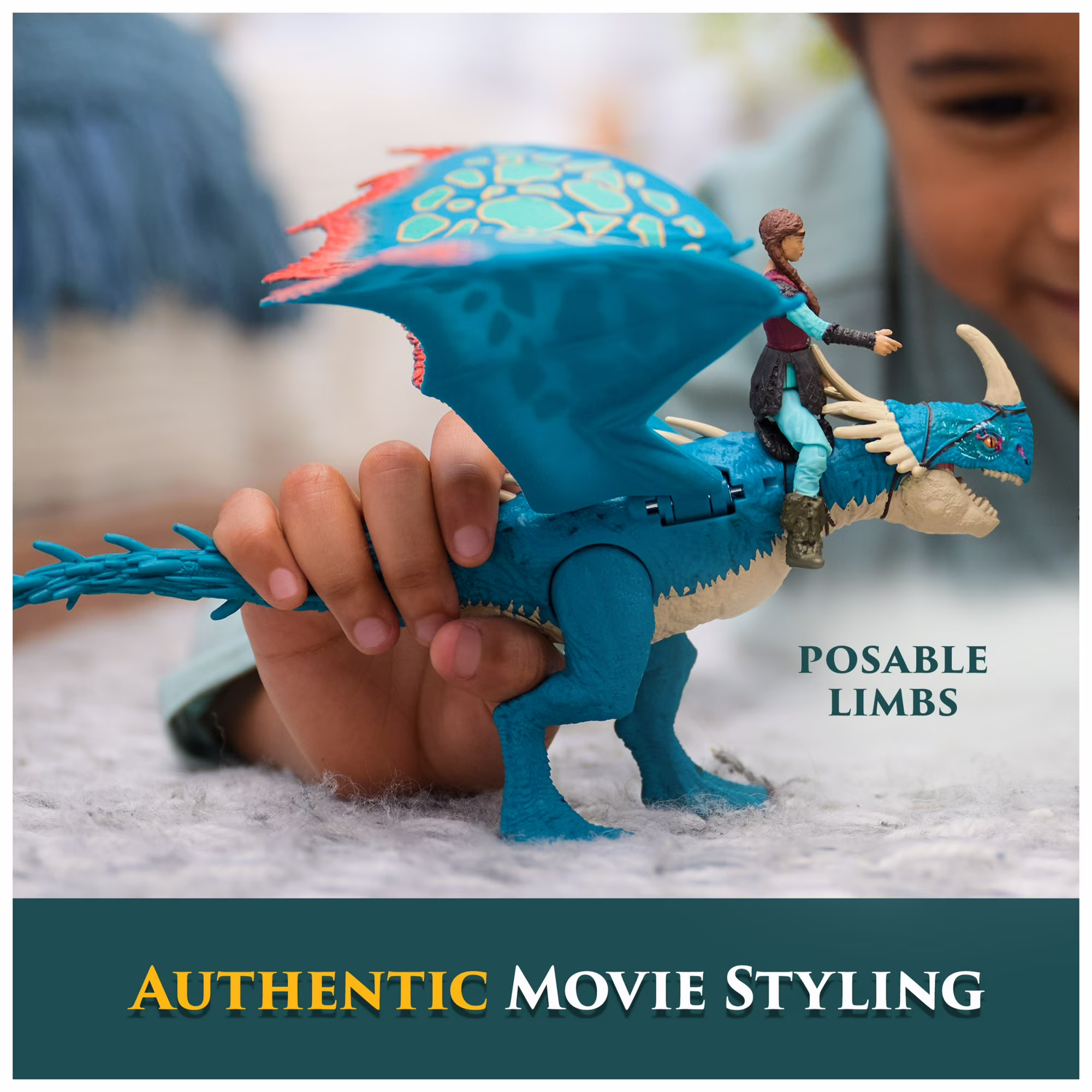 Deadly Nadder & Astrid | DreamWorks Dragons Duo Figures
