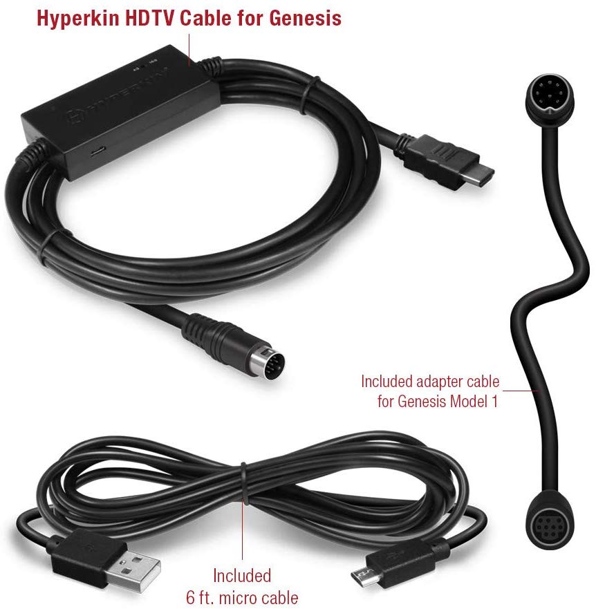 Hyperkin HDTV Cable for Sega Genesis | 720p HD Adapter