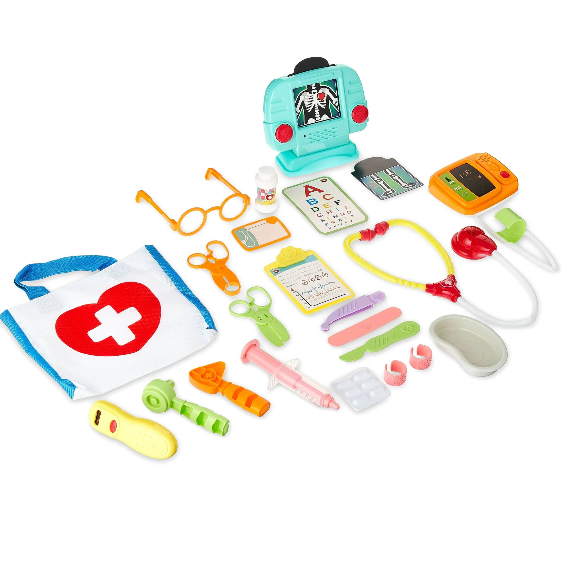 Kid Connection Doctor Play Set | 25-Piece Medical Kit