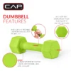 mag3 CAP Neoprene Dumbbells | Non-Slip Training Weights
