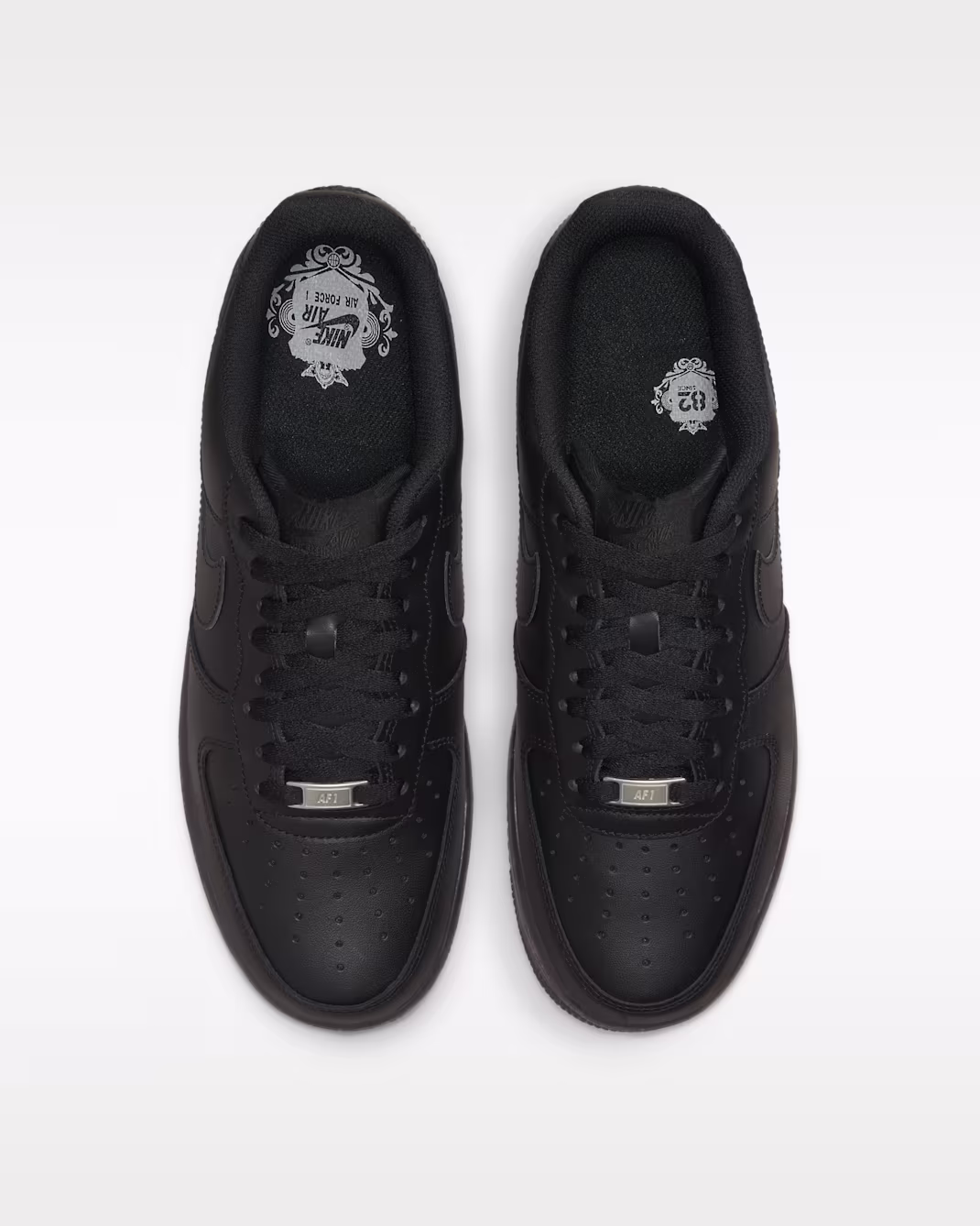 Nike Air Force 1 '07 Black Men's Shoes | Triple Black
