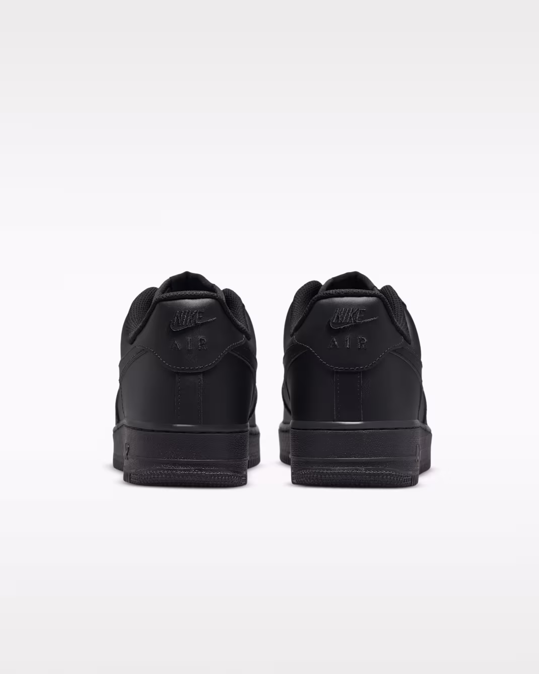Nike Air Force 1 '07 Black Men's Shoes | Triple Black