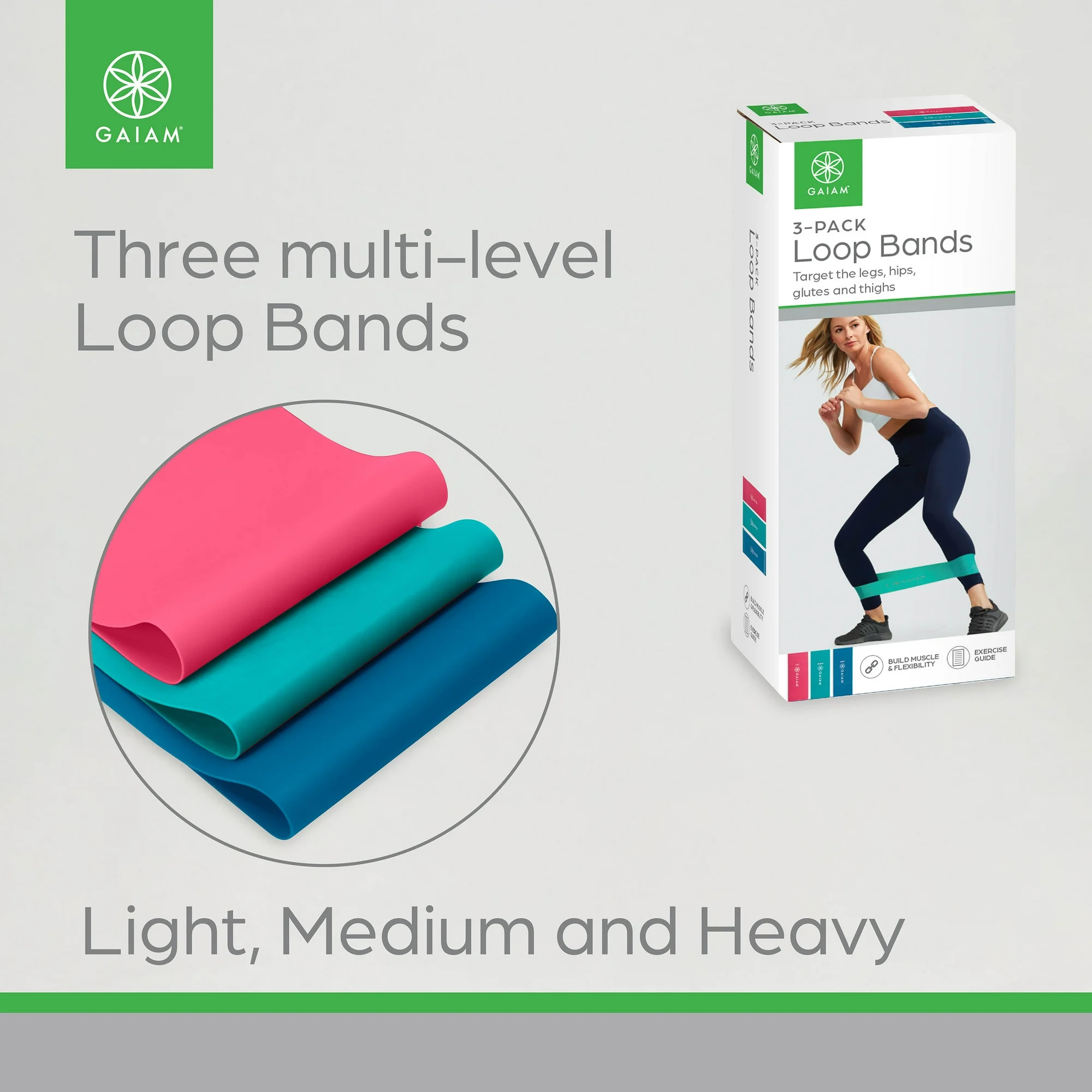 Gaiam Loop Band Kit | Resistance Bands
