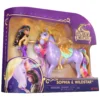 soph7 Unicorn Academy Sophia & Wildstar Ride-On Unicorn Set