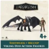 th2 Toothless & Hiccup | DreamWorks Dragons Viking Duo Figures