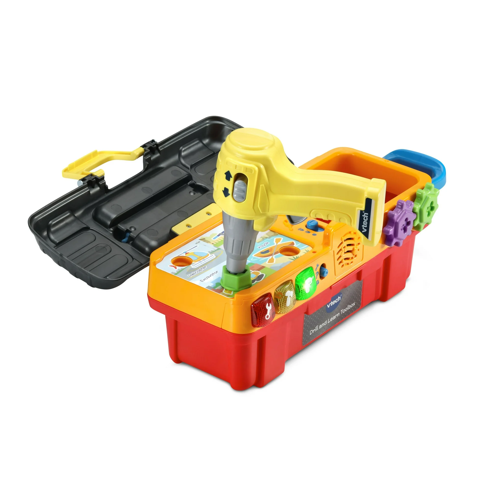vtech3 VTech Drill & Learn Toolbox Pro | Interactive Toddler Tool Set