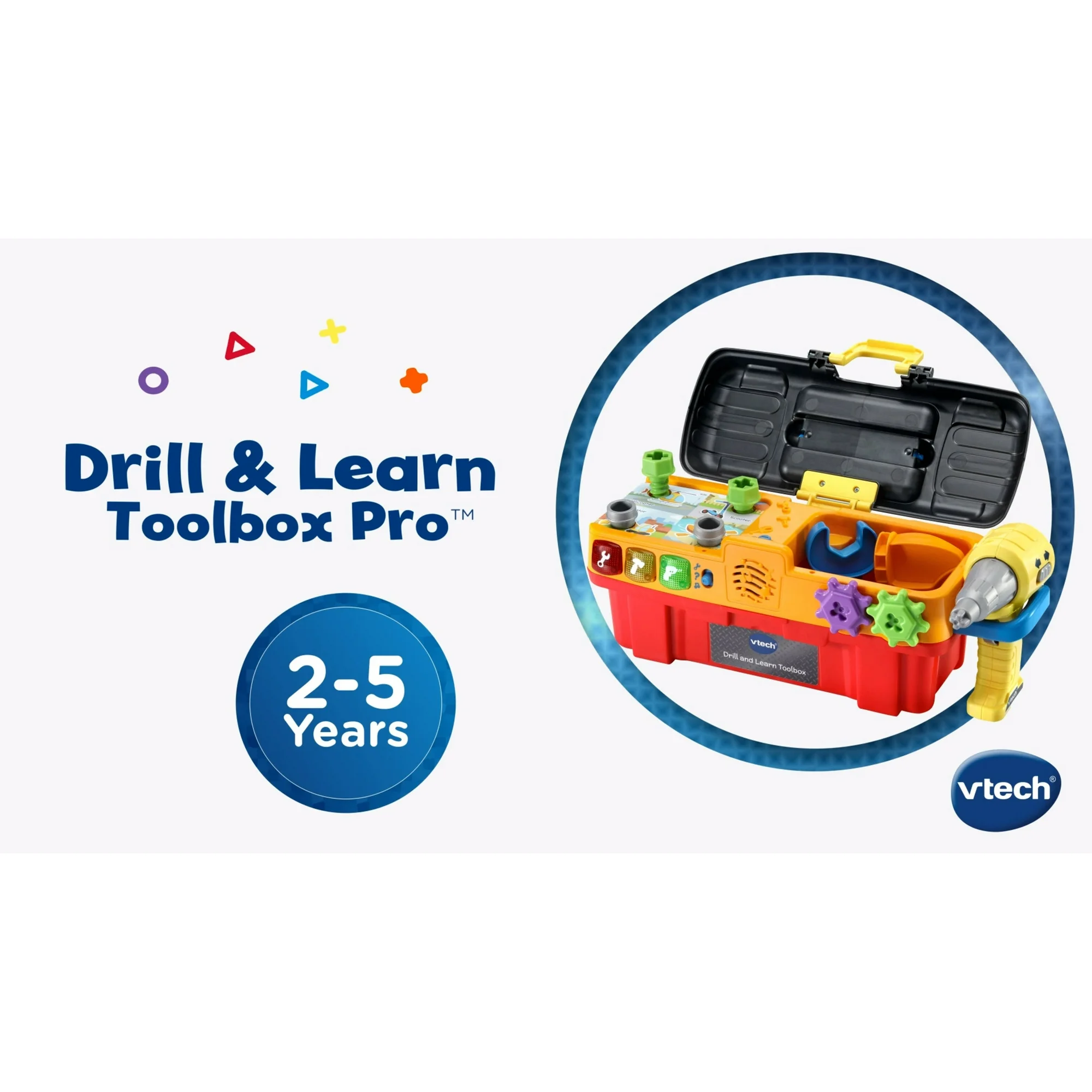 vtech7 VTech Drill & Learn Toolbox Pro | Interactive Toddler Tool Set