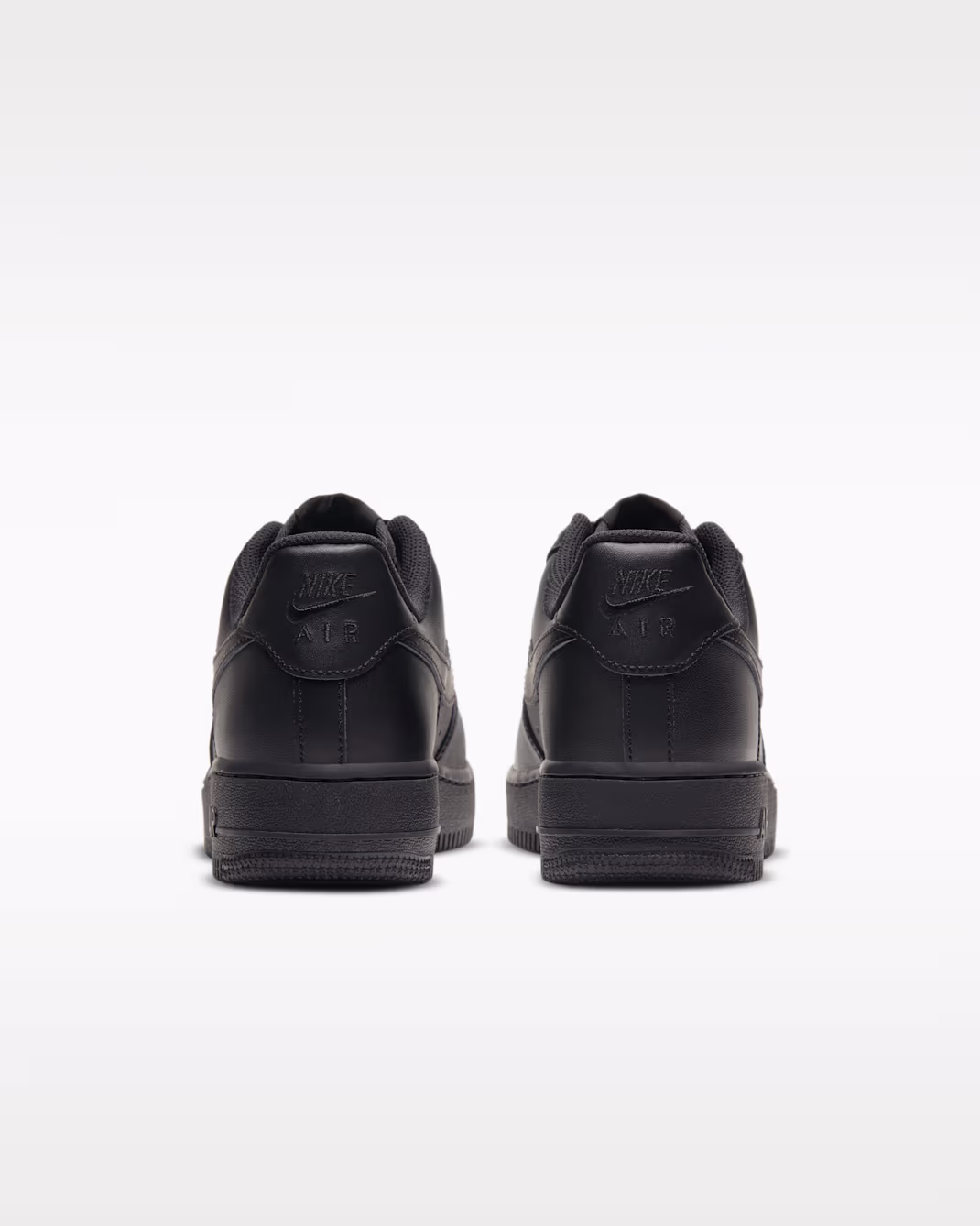 Nike Air Force 1 '07 Black Women's Shoes | Triple Black