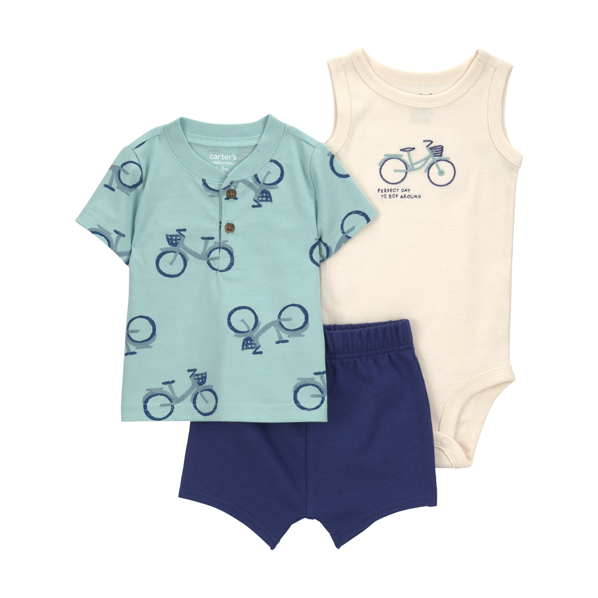 Carter's Child of Mine Baby Boy 3-Piece Outfit Set