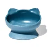 Kitty City Large Raised Kitty-Shaped Cat Bowl | 2-Piece Set