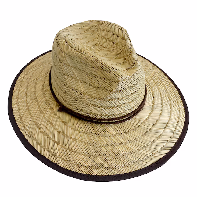 in1 Infinity Brands Natural Straw Wide-Brim Hat