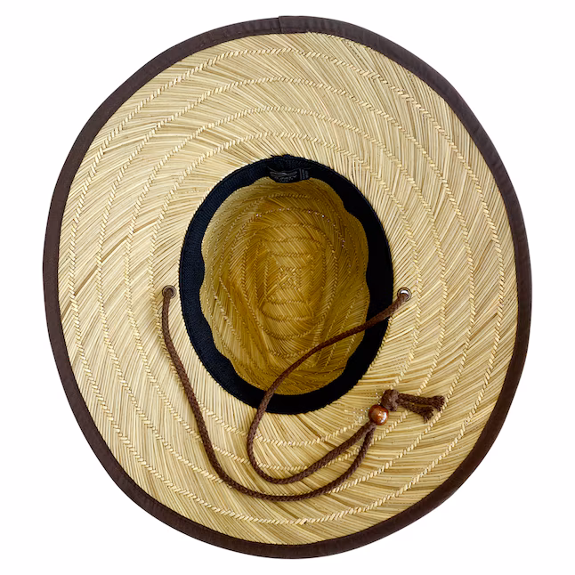 in3 Infinity Brands Natural Straw Wide-Brim Hat