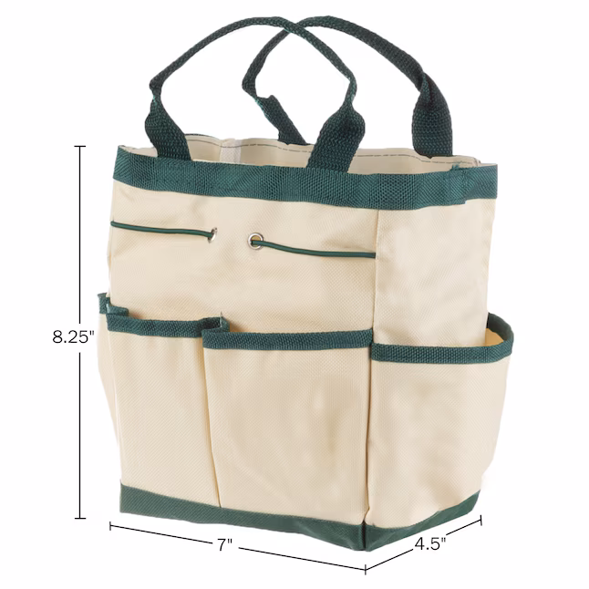 nature4 Nature Spring 8-Piece Gardening Tool Kit with Canvas Tote