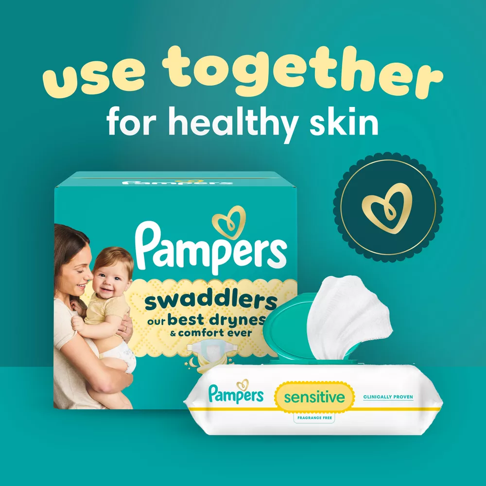 Pampers Swaddlers Sensitive Diapers | Hypoallergenic