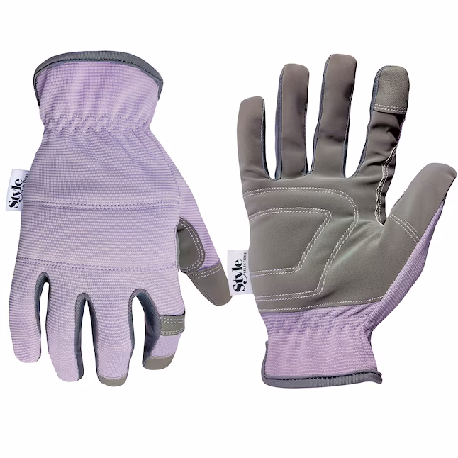 style1 Style Selections Medium Polyester Gardening Gloves | 3 Pairs