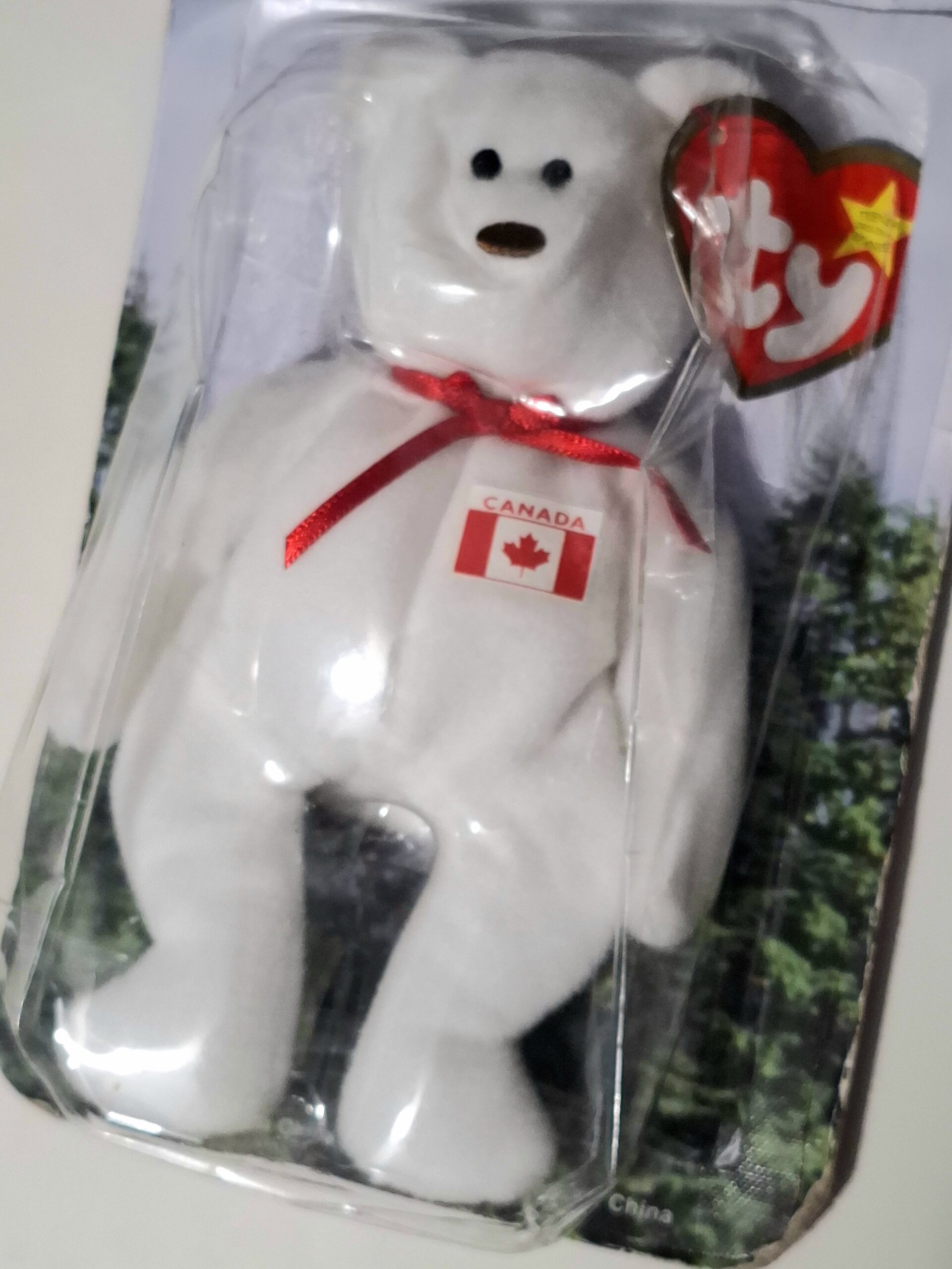 TY Beanie Baby Maple The Bear | Canada Exclusive 1996 MWMT