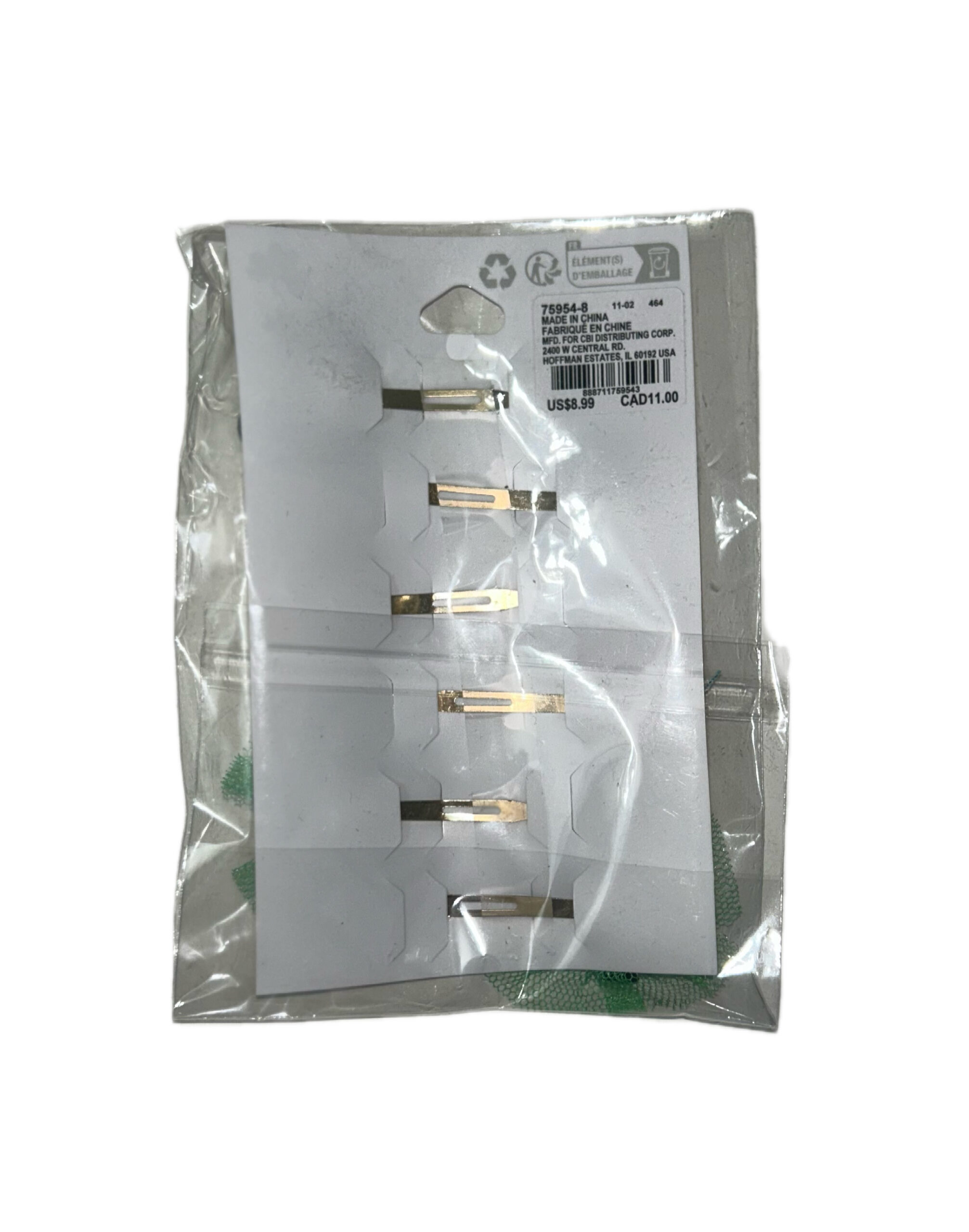 Claire's St. Patrick's Day Hair Clips Set | 6pack